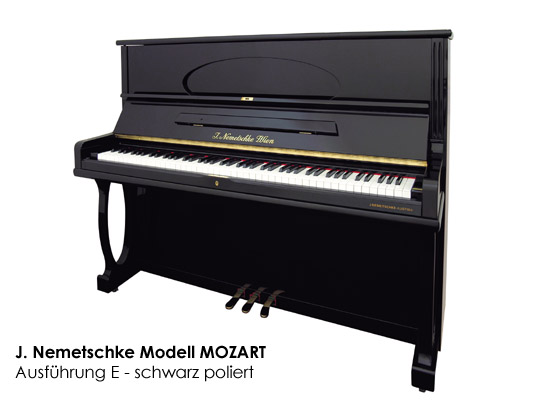 J. Nemetschke Klavierfabrik Wien :: Klaviermodell Mozart